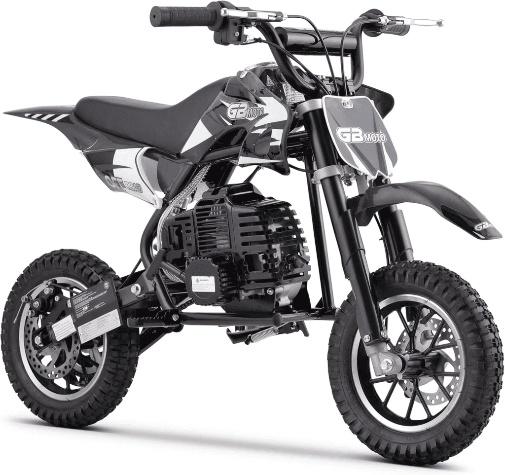 Mini Kid Dirt Bike, DB001 Model 49 CC 2-Stroke Gas Bike with Off-Rode Tire