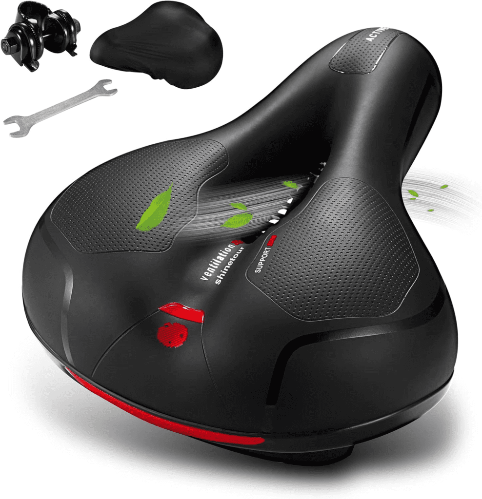 Comfortable Bike Seat Absorbing Waterproof Universal