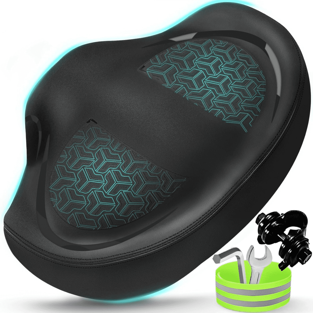 Twomaples 2024 Noseless Bike Seat Cushion for Men & Women