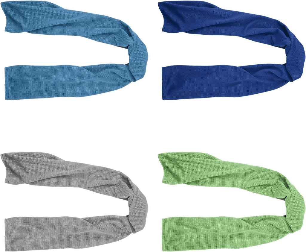 4 Packs Cooling Towel (40"x12") – Ice Towel, Microfiber | Cooling Hand Towels Reviews