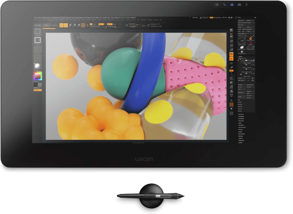 Wacom DTK2420K0 Cintiq Pro 24 Creative Pen Display – 4K Graphic Drawing Monitor with 8192 Pen Pressure and 99% Adobe RGB , Black