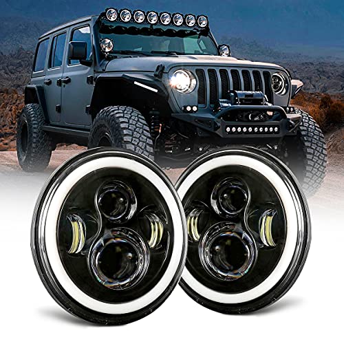 Best Halo Headlights for Jeep Wrangler Jk