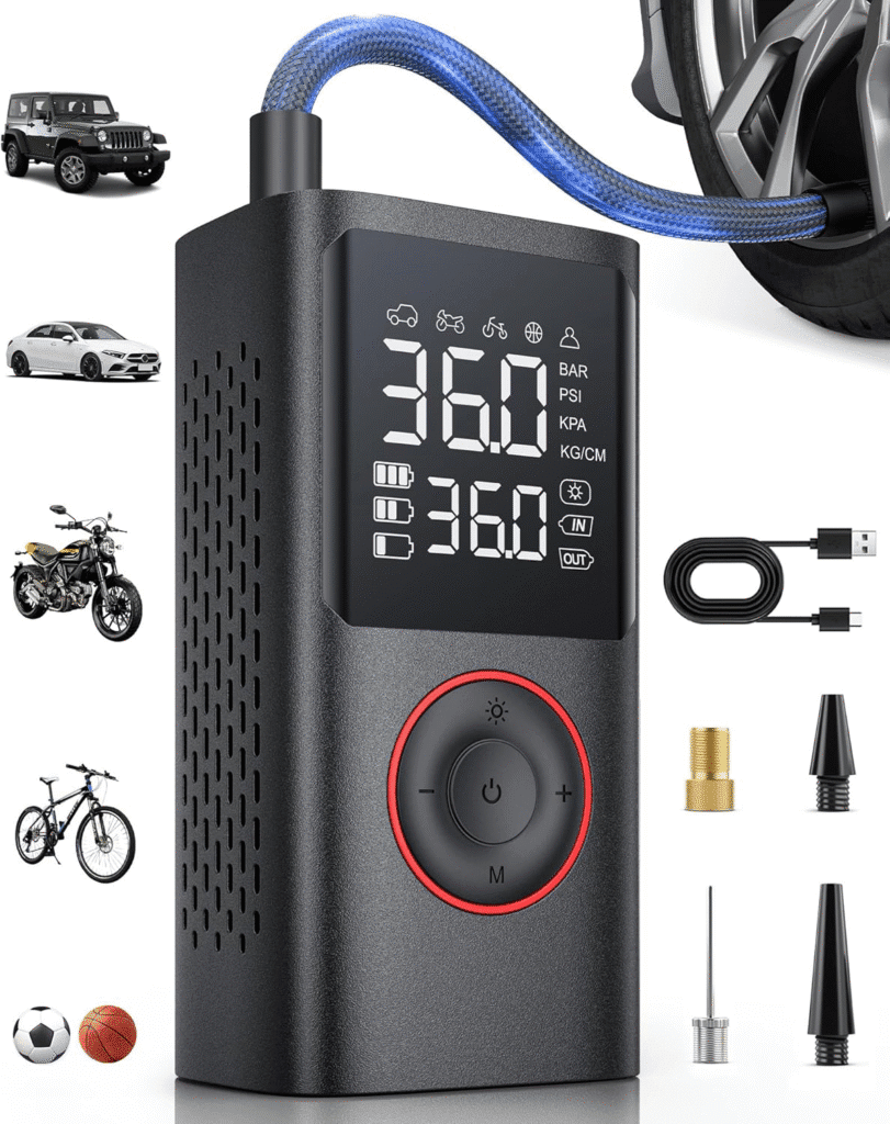 Tire Inflator Portable Air Compressor Review: